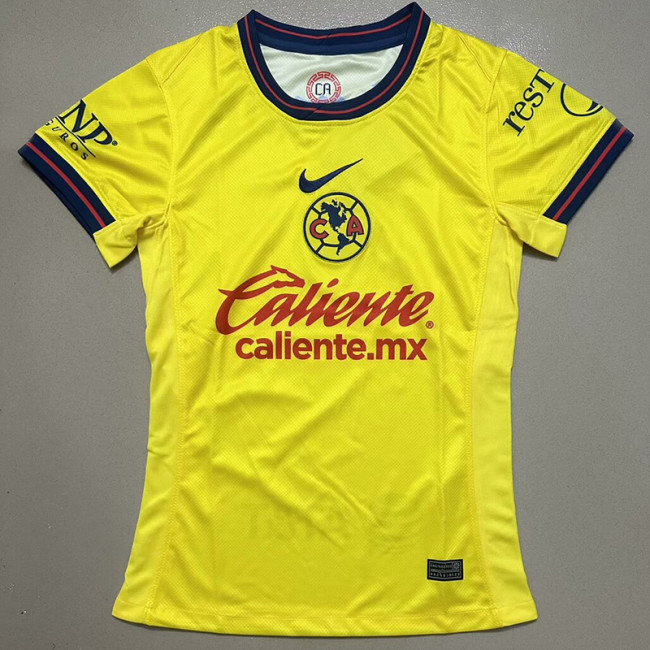 24-25 Club America Home Women Soccer Jersey (女)