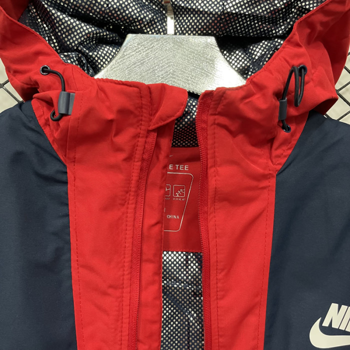 2025 NK Cotton Thickened warm Blue White Outdoor Jackets #P6加棉冲锋衣
