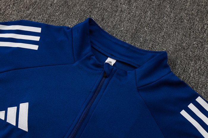 2025 AD Fancy blue Half Pull Tracksuit #06(半拉链)
