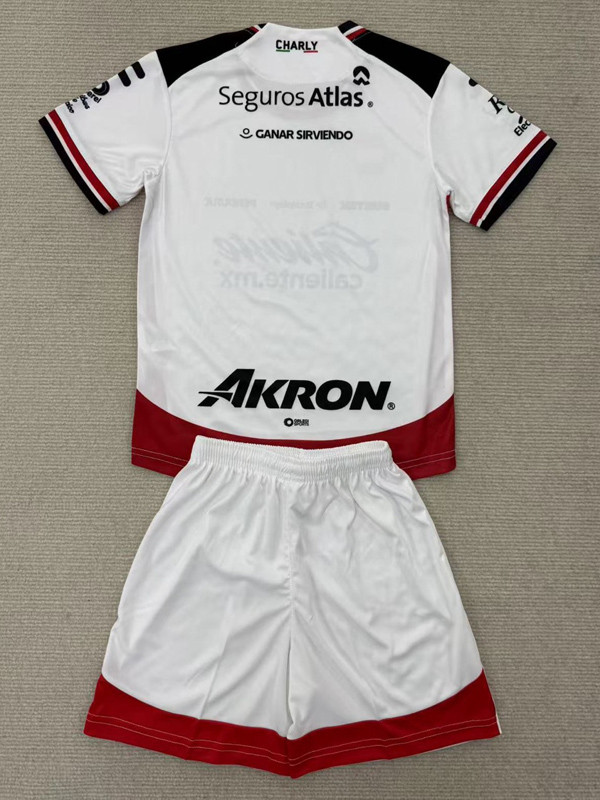 2025-26 Atlas Away Kids Soccer Jersey