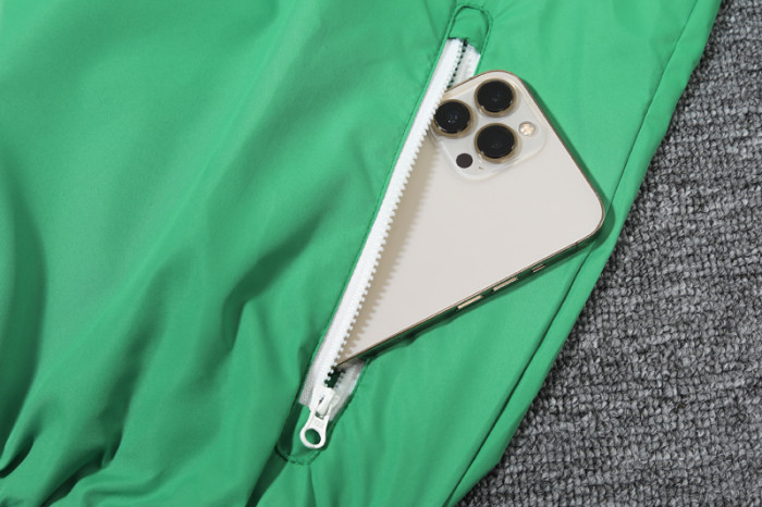 24-25 Mexico White-Green Windbreaker (High Quality)球员