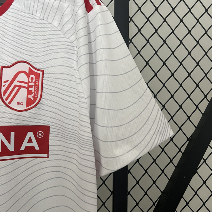 24-25 ST Louis City Away Fans Soccer Jersey