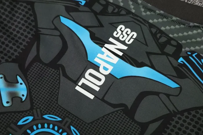 25-26 Napoli Grey Training Short Suit