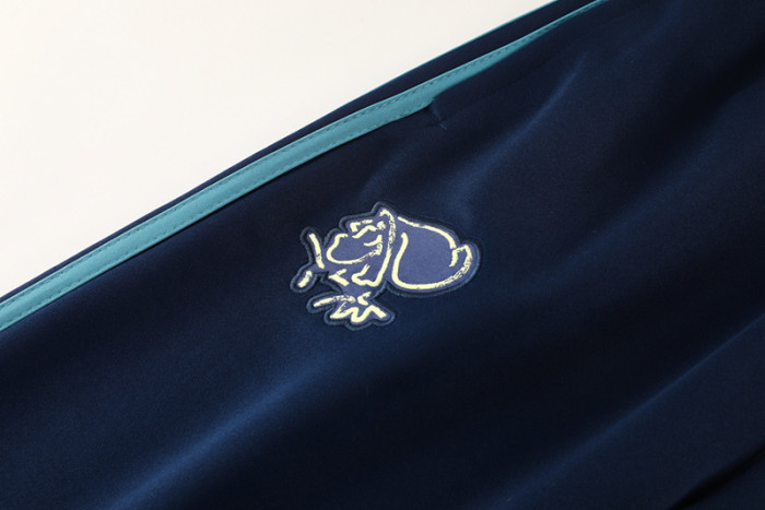 24-25 Ajax Royal blue Jacket Tracksuit #03