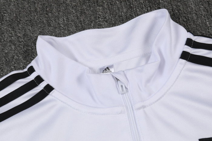 24-25 Japan White Kids Half Pull Tracksuit (半拉链)(悟空)