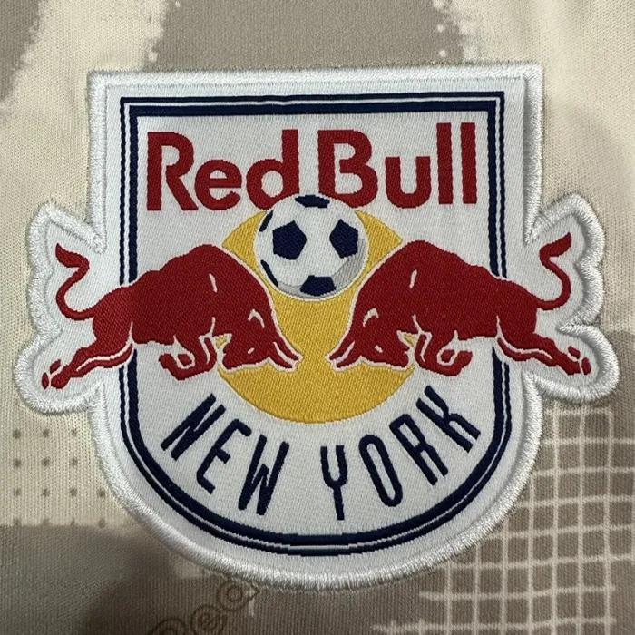 25-26 New York Red Bulls Away Fans Soccer Jersey