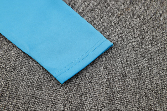 24-25 Man City Light blue Half Pull Tracksuit (半拉链)