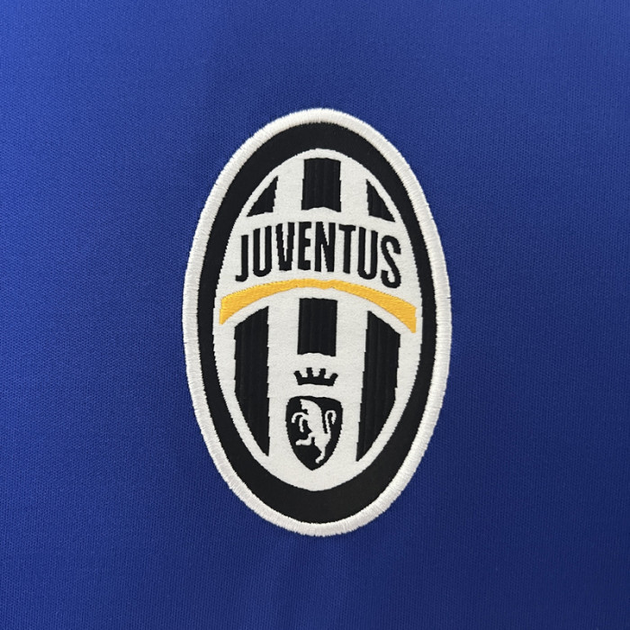 2004-2005 JUV Away Blue Retro Soccer Jersey