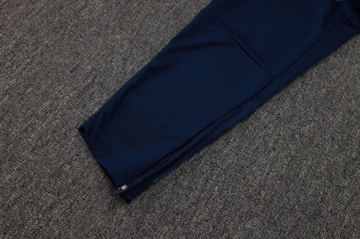2025-26 ARS Royal blue Half Pull Tracksuit #B2519(半拉链）