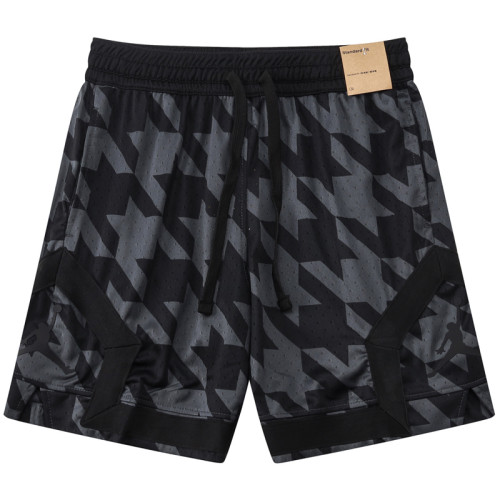 C2443 Jordan Black Grey Casual Short Pants