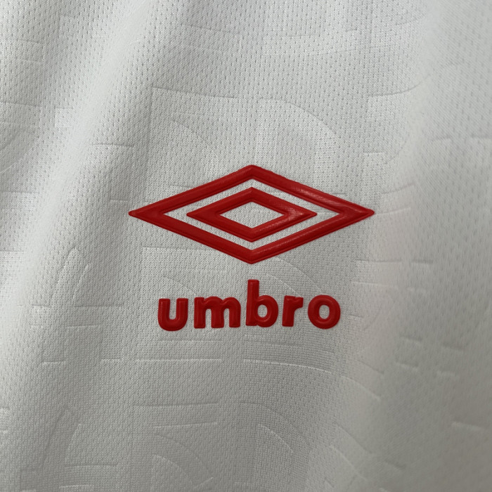 24-25 Club Nacional White Fans Soccer Jersey