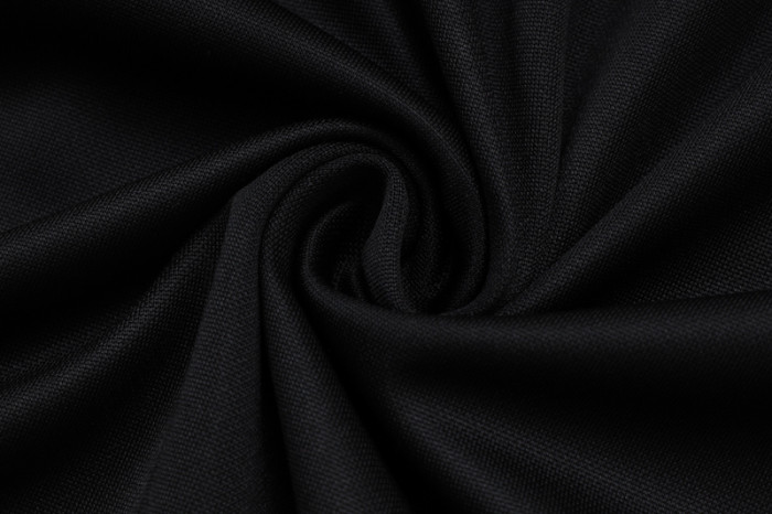 25-26 BAR Black Half Pull Tracksuit #B2558(半拉链)