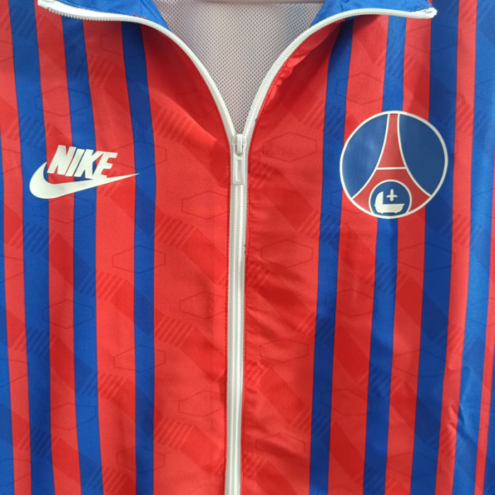24-25 PSG Red blue Windbreaker