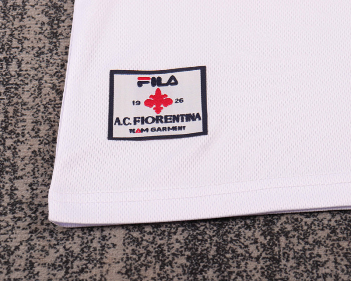 1998-1999 Fiorentina Away Kids Retro Soccer Jersey