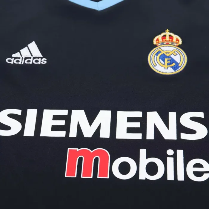 2003-2004 RMA Away Kids Retro Soccer Jersey