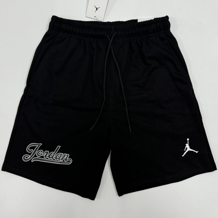 M19 Jordan Black Pure Cotton Fabric Casual Short Pants