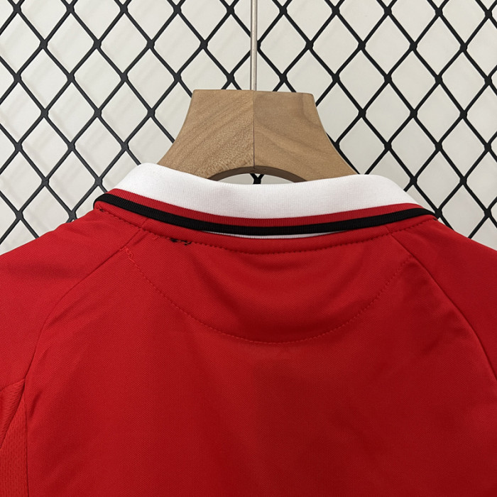 1999-2000 Man Utd Home Kids Retro Soccer Jersey