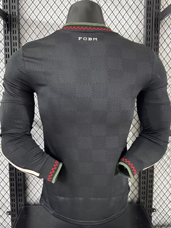 2025-26 Bayern Third Long Sleeve Player Version SoccerJersey(长袖球员)