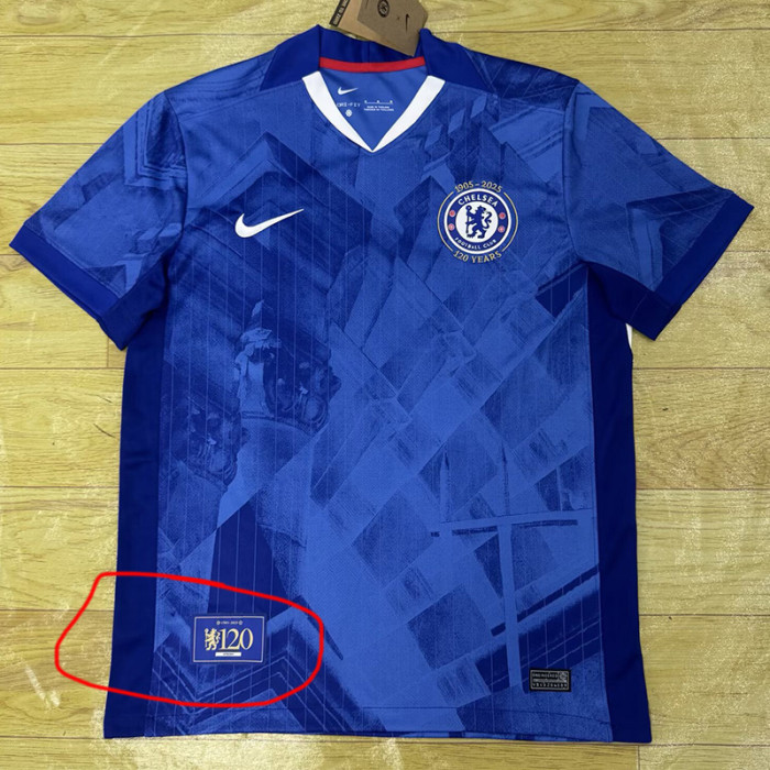 25-26 CHE Home 120th Anniversary Fans Soccer Jersey (周年版)