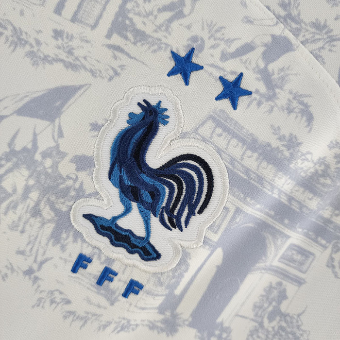 22-23 France Away World Cup Fans Soccer Jersey