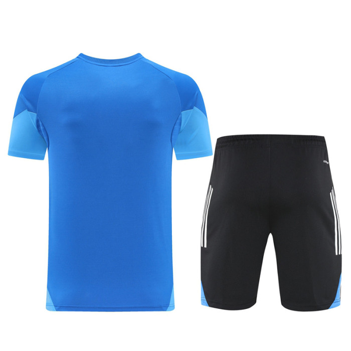 2025 AD09 Fancy blue Training Short Suit
