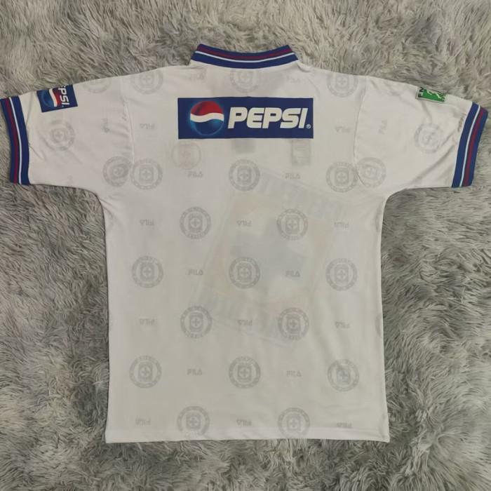 1997-1998 Cruz Azul Away Retro Soccer Jersey