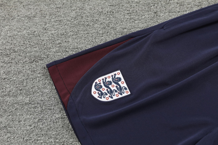 24-25 England Blue Tank top and shorts suit