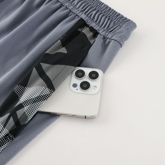 2024 AD Light gray Training Long Pants #AK05(浅灰色)