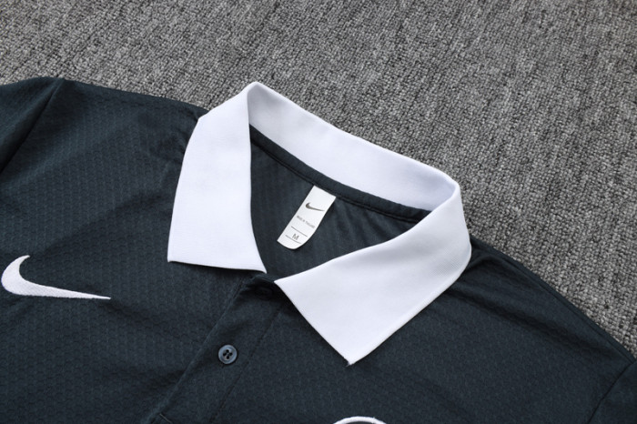 25-26 CHE Dark gray Polo Tracksuit #C2522