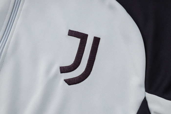 25-26 JUV Grey Black Jacket Tracksuit #A879