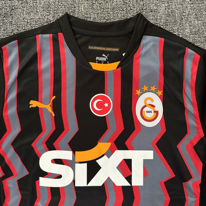24-25 Galatasaray Third Fans Soccer Jersey *右袖广告
