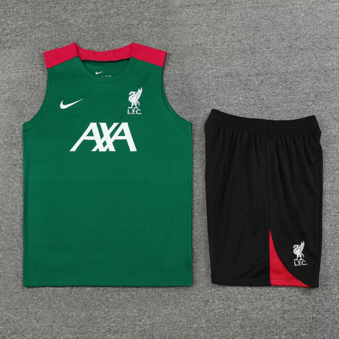 24-25 LIV Green Tank top and shorts suit