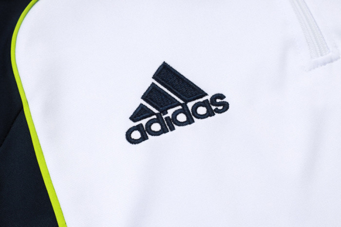 25-26 RMA White Half Pull Tracksuit #B2544(半拉链)