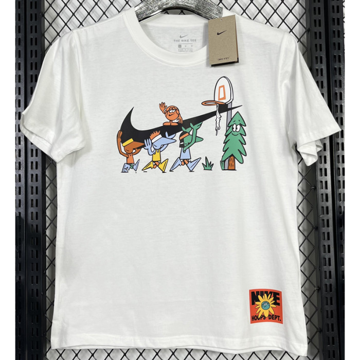 T219 NK White High Quality Casual T-Shirt #小标
