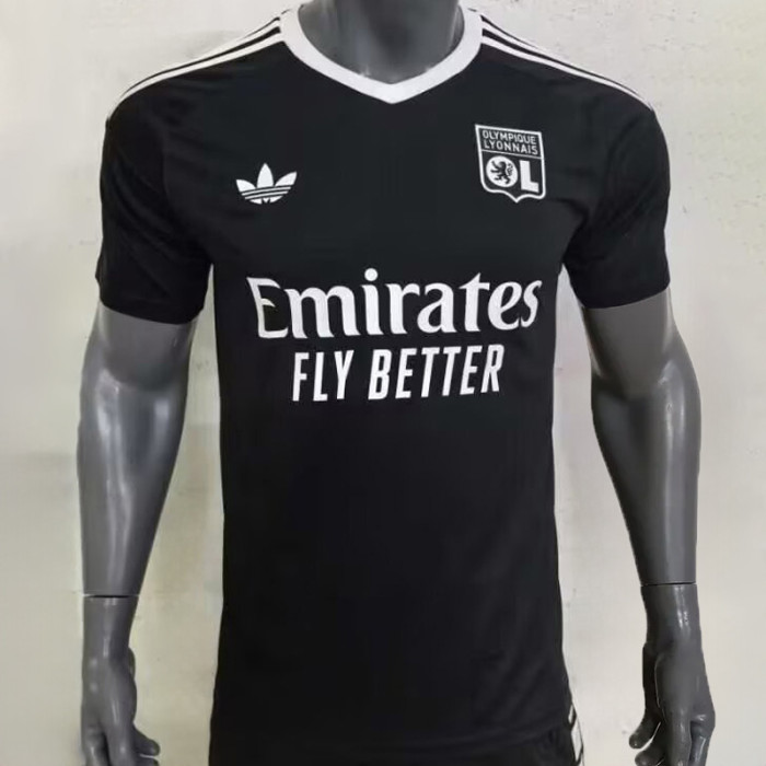 24-25 Lyon Black Training shirts