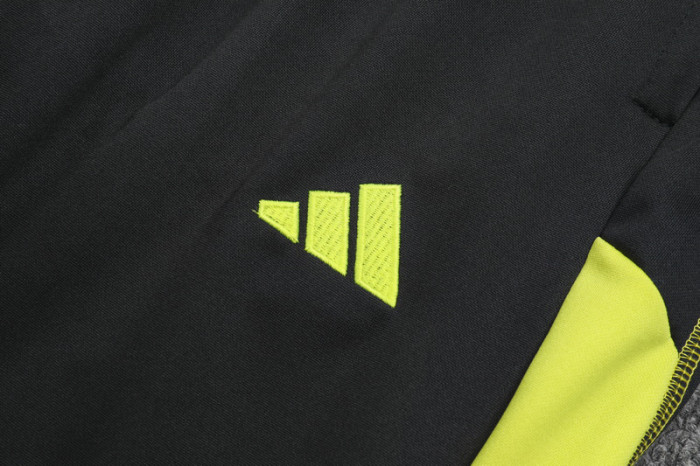 24-25 Flamengo Yellow Half Pull Tracksuit (半拉链)