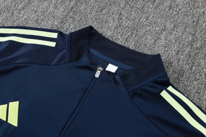 2025-26 RMA Royal blue Kids Half Pull Tracksuit#E2539(童装)(半拉链)