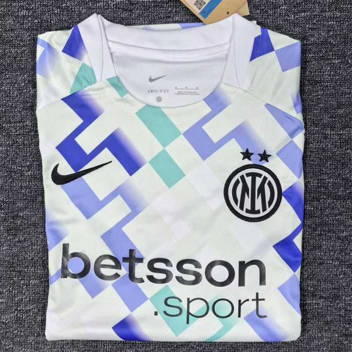 25-26 INT Away Fans Soccer Jersey (前带广告)