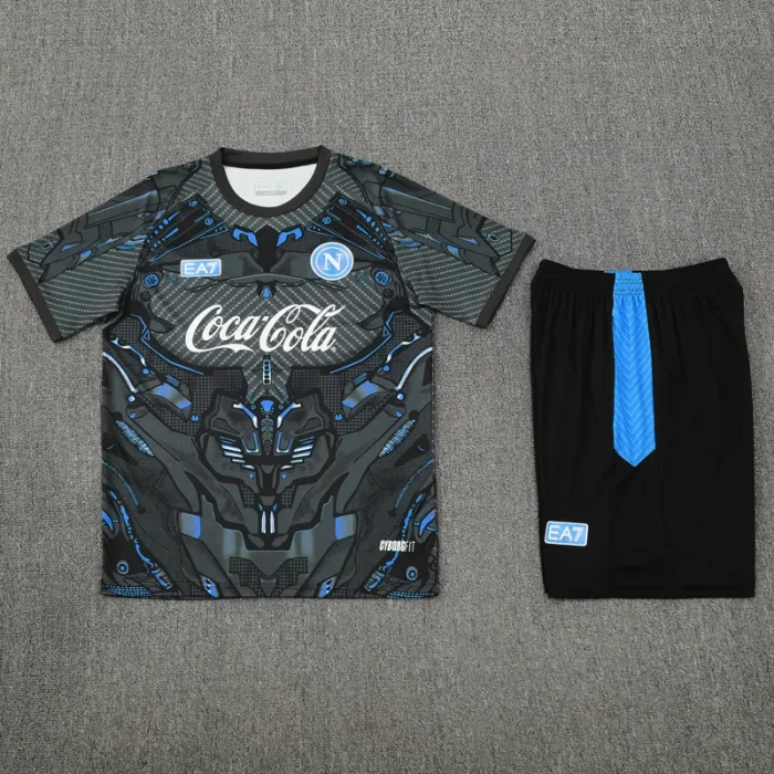 25-26 Napoli Grey Training Short Suit