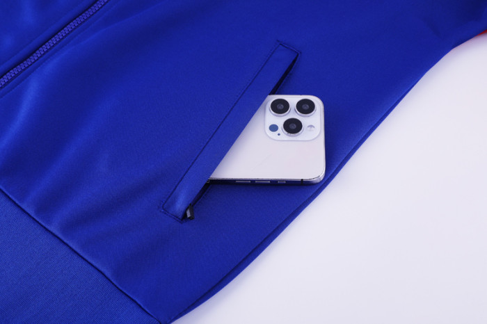 24-25 BAR Fancy blue Jacket Tracksuit #01