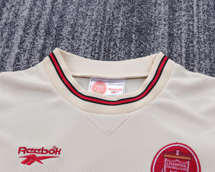 1996-1997 LIV Away Kids Retro Soccer Jersey