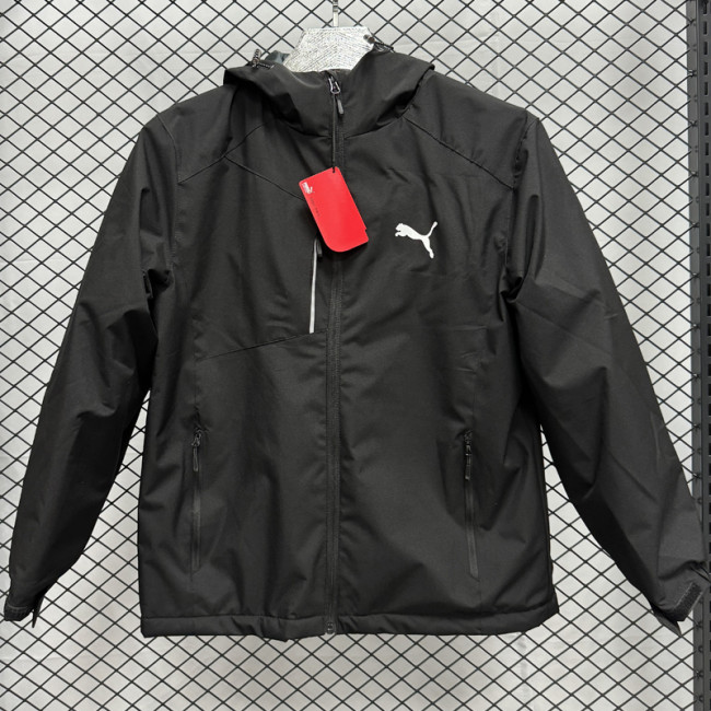 2024 PM Velvet Thickened warm Black Outdoor Jackets #F10加绒冲锋衣