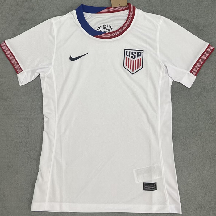24-25 USA Home Women Soccer Jersey (女)