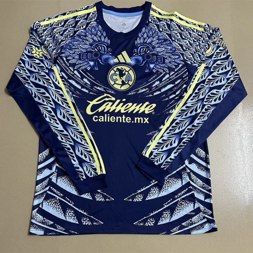 25-26 Club America Away Long Sleeve Soccer Jersey