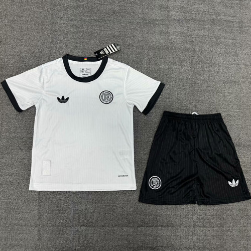25-26 Germany 125th Anniversary White Kids Soccer Jersey