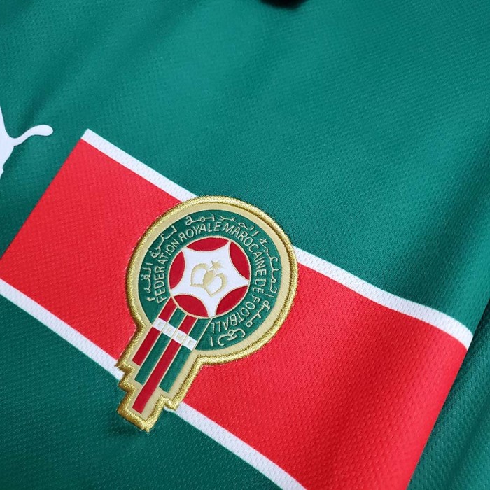 1998 Morocco Home Retro Soccer Jersey