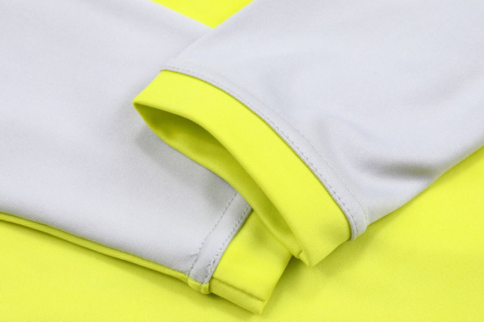 24-25 Flamengo Yellow Half Pull Tracksuit (半拉链)