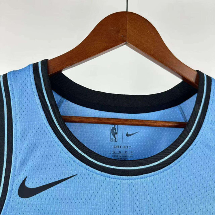 2024-25 Clippers PAUL #3 Blue City Edition Top QualityHot Pressing NBA Jersey