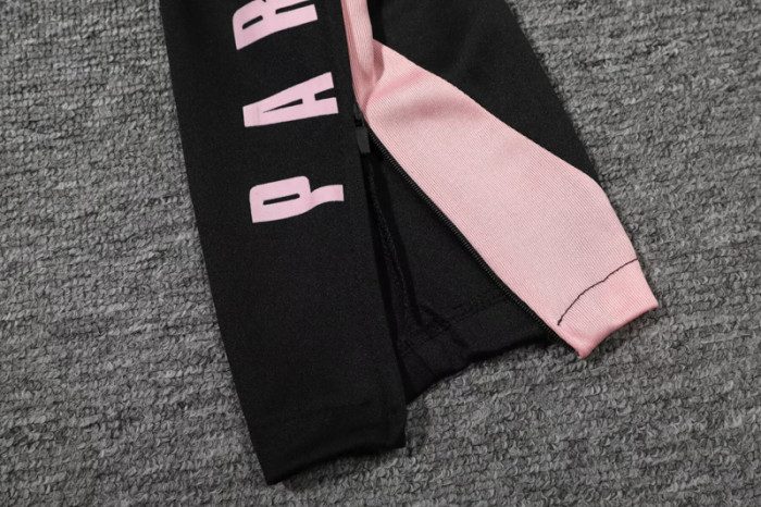 25-26 PSG Jordan Black Polo Tracksuit