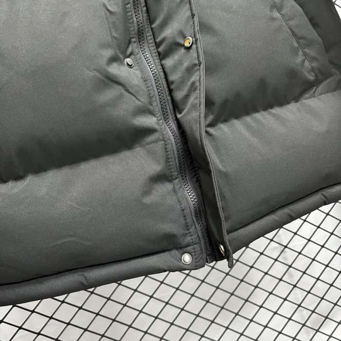 24-25 MF6 LN Black Hooded Cotton Coat #棉衣